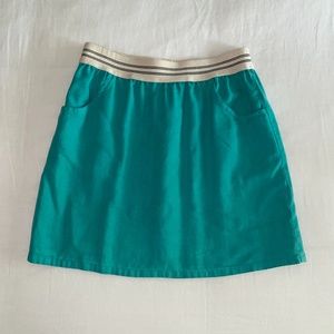 Splendid Jade Blue Mini Skirt Small 2 Pockets